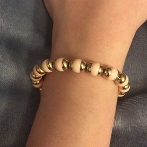 Pink and Gold Bracelet